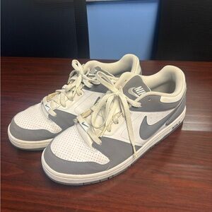 Nike Classic Gray and White Sneakers